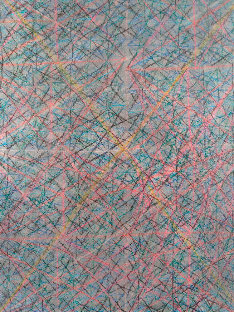 Pastellkreide auf Papier I Pastel crayon on paper I 65 x 50 cm I 2019
